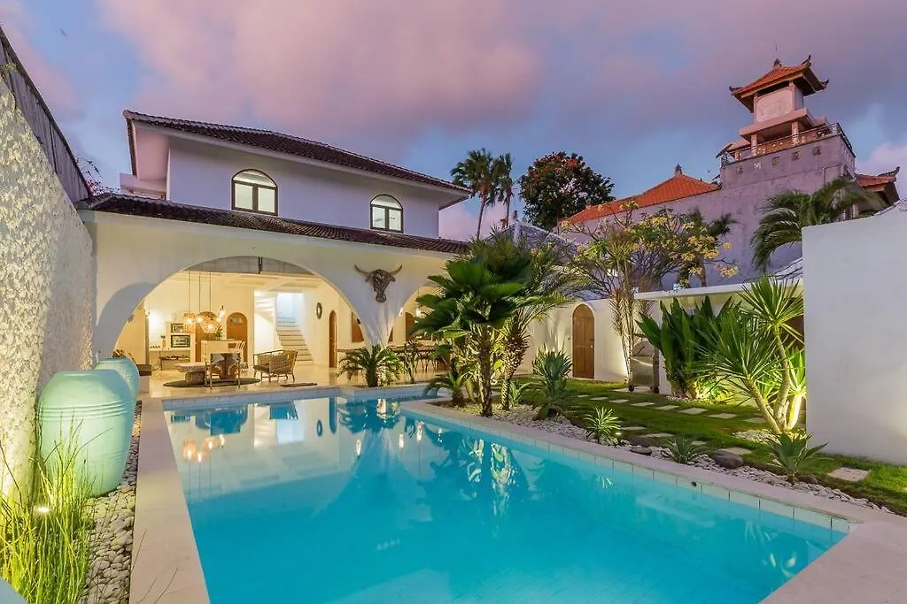 3 Bedr Mediterranean Vibes Private Pool 5Min Beach Seminyak Indonesia