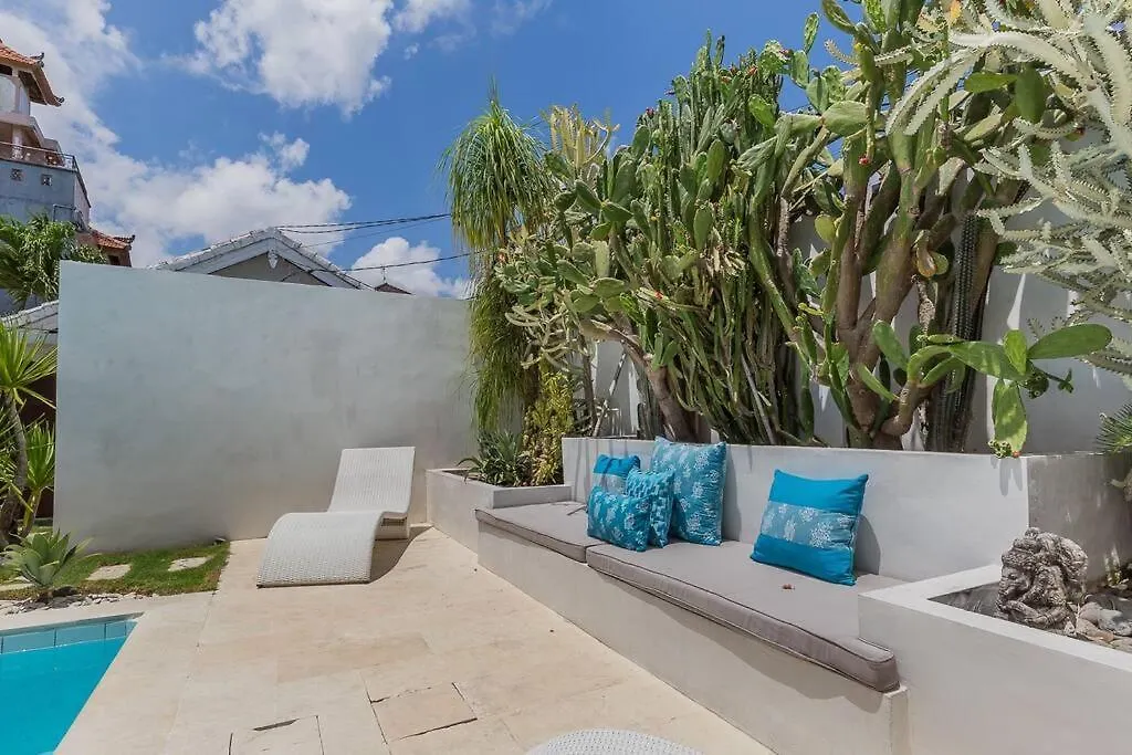 3 Bedr Mediterranean Vibes Private Pool 5Min Beach Seminyak  Villa